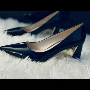 Zara, Women shoes. Patent leather pumps. Black/40